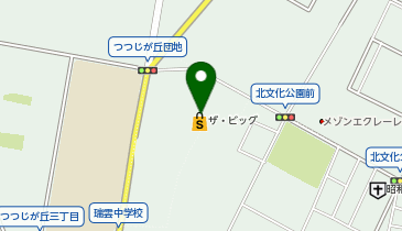 ザ・ビッグ昭島アミューズパークの地図画像