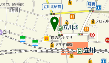 タイトーステーション立川北口店の地図画像