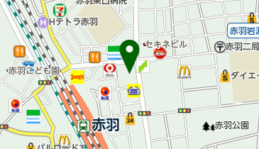 GiGO赤羽の地図画像