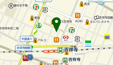 タイトーFステーション吉祥寺JOY店の地図画像