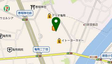タカラトミープラネットイトーヨーカドーアリオ亀有の地図画像