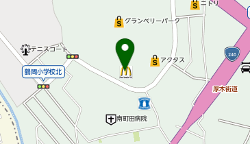 キッズマーケット南町田グランベリーパークの地図画像
