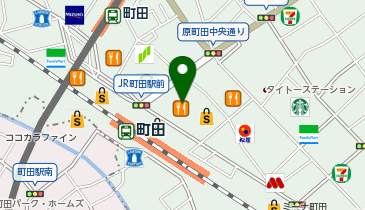 GiGO町田東急ツインズの地図画像