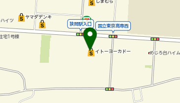 GiGOイトーヨーカドー八王子の地図画像