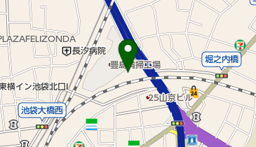 池袋スポーツセンターの地図画像