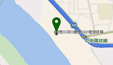 荒川河川敷荒川小菅球技場の地図画像