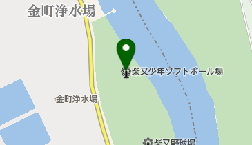柴又少年ソフトボール場の地図画像