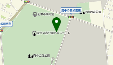 府中の森公園球技場の地図画像