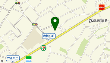 赤塚体育館少年運動場の地図画像