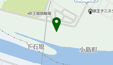 多摩川児童公園内運動施設サッカー場の地図画像