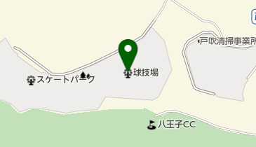 戸吹スポーツ公園球技場の地図画像