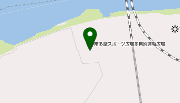 南多摩スポーツ広場球技場の地図画像