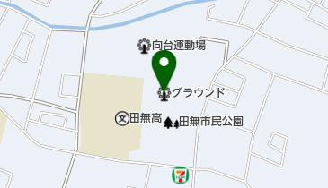 西東京市市民公園グラウンドの地図画像