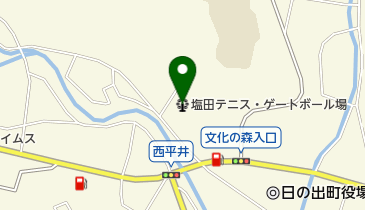 塩田テニス・ゲートボール場の地図画像