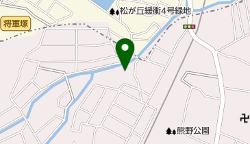 東村山市北川ゲートボール場の地図画像