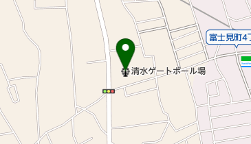 清水ゲートボール場の地図画像