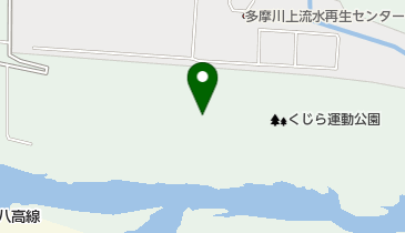 多摩川緑地くじら運動公園球技場の地図画像