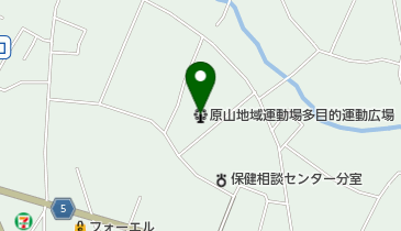 原山地域運動場多目的運動広場の地図画像