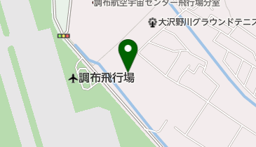 大沢野川グラウンド球技場の地図画像