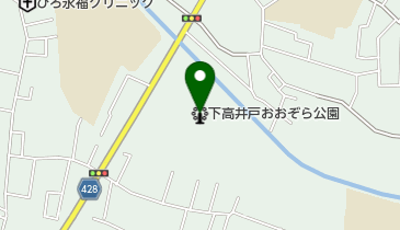 下高井戸おおぞら公園の地図画像