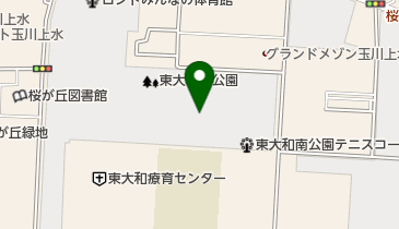 東大和南公園軟式野球場の地図画像