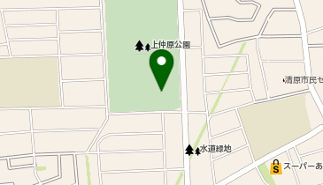 S&D上仲原野球場の地図画像