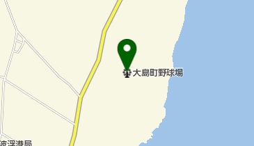 大島町野球場の地図画像