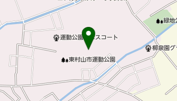 東村山市運動公園軟式野球場の地図画像