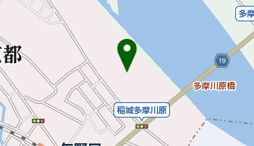 多摩川緑地公園軟式野球場の地図画像