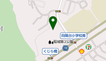 稲城中央公園野球場の地図画像