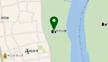 都立水元公園の地図画像