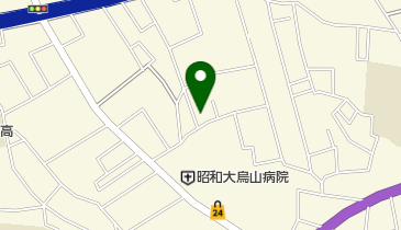 西沢つつじ園の地図画像