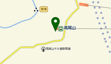 高尾山の地図画像