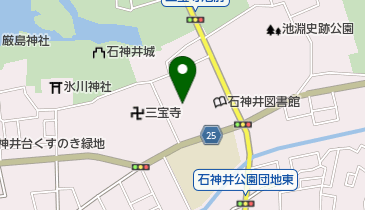 道場寺の地図画像