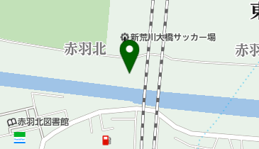 新河岸川緑地の地図画像