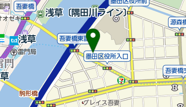 東京地ビールの地図画像