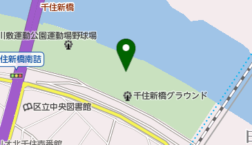 足立区民まつりの地図画像