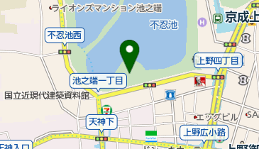 江戸趣味納涼大会の地図画像