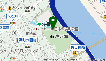 大江戸まつり盆おどりの地図画像