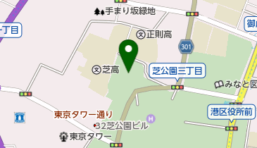 港区民まつりの地図画像