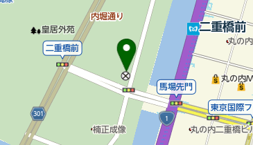 パレスサイクリングコースの地図画像