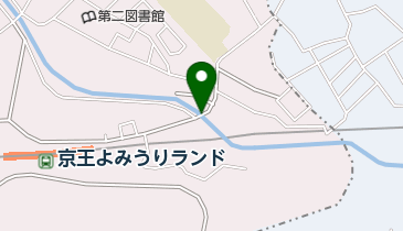 三沢川サイクリングロードの地図画像