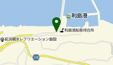 利島ダイビングサービスの地図画像