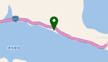 奥多摩湖の地図画像