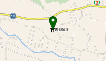 塩釜神社の地図画像