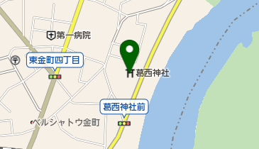 葛西神社の地図画像