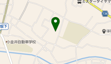 小金井神社の地図画像