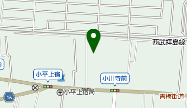 小平神明宮の地図画像