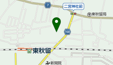 二宮神社の地図画像