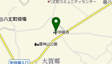 宗福寺の地図画像